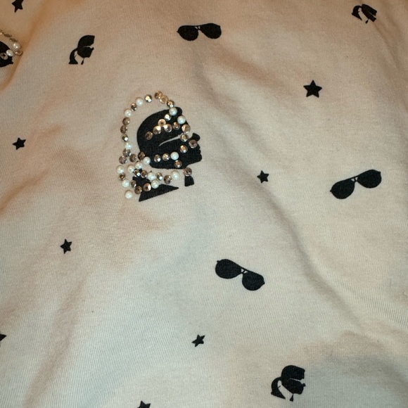 Karl Lagerfield Paris Tee Shirt Top Size XS. - Picture 9 of 16